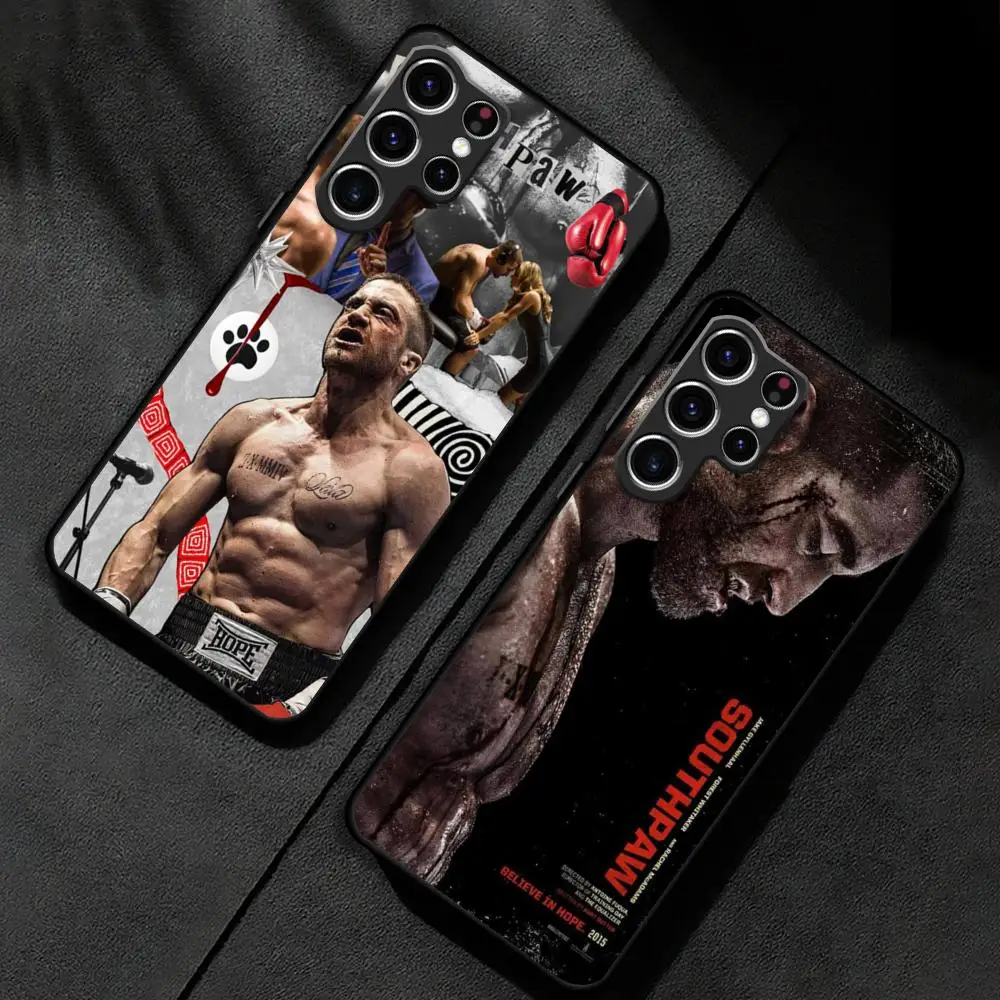 Чехол для телефона Jake Gyllenhaal-Southpaw Samsung Galaxy S24 S23 S22 S21 S20 Plus Ultra Note20 мягкий черный чехол