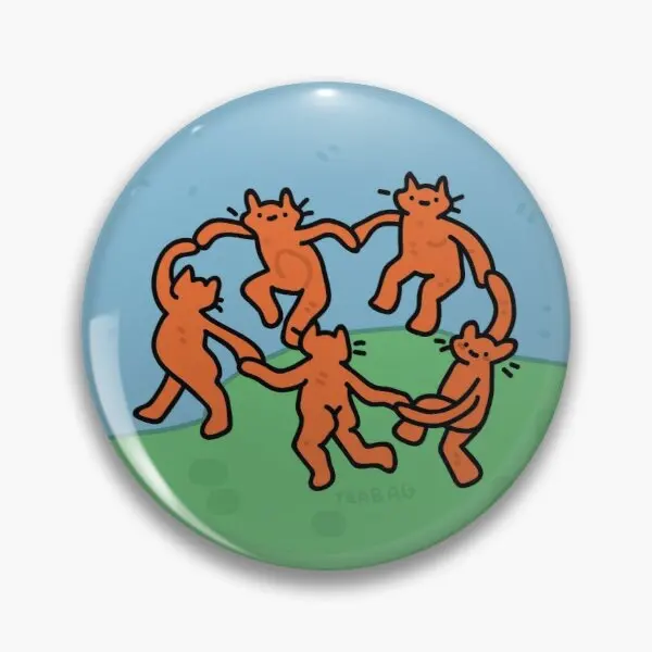 

Dance Customizable Soft Button Pin Badge Gift Funny Cute Clothes Creative Collar Women Jewelry Cartoon Metal Brooch Fashion