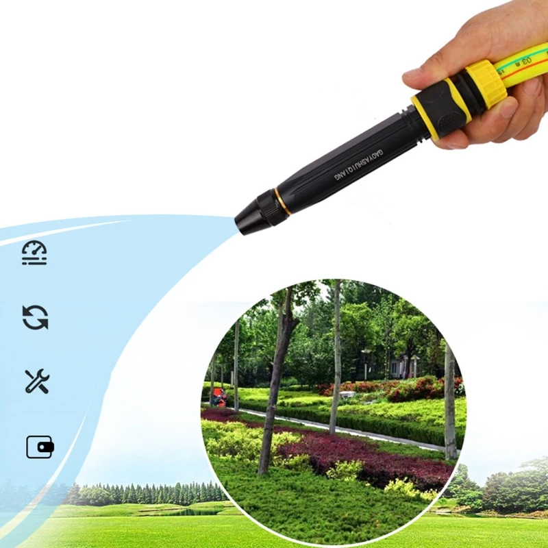 

Quick Connector Car Washing Nozzles Metal Jet Lance Nozzle Adjustable High Pressure Washer Spray Nozzle Adapter