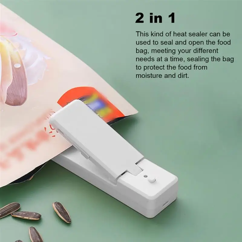 

Package Sealer Mini Heat Bag Sealing Machine Bags Thermal Plastic Food Bag Closure Portable Sealer Packing Kitchen Accessories