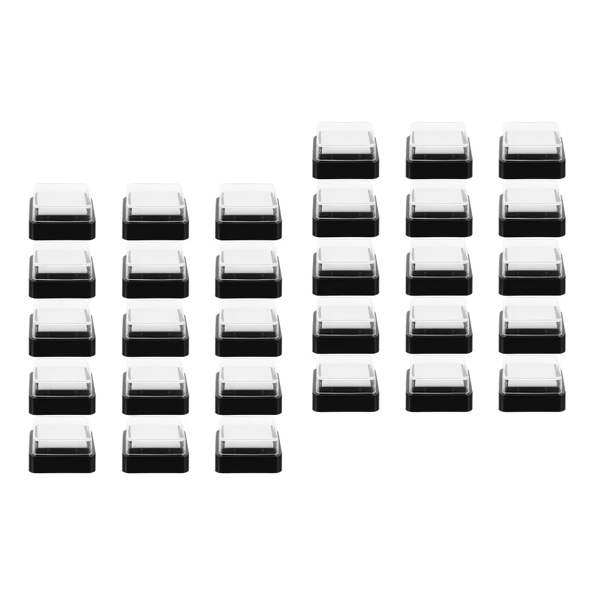 

Ink Pads Pad Stamp Inkpad Craft Office Blank Diy Square Baby Inkpads White Craftsfinger Reusable Home Handprints Fingerprints