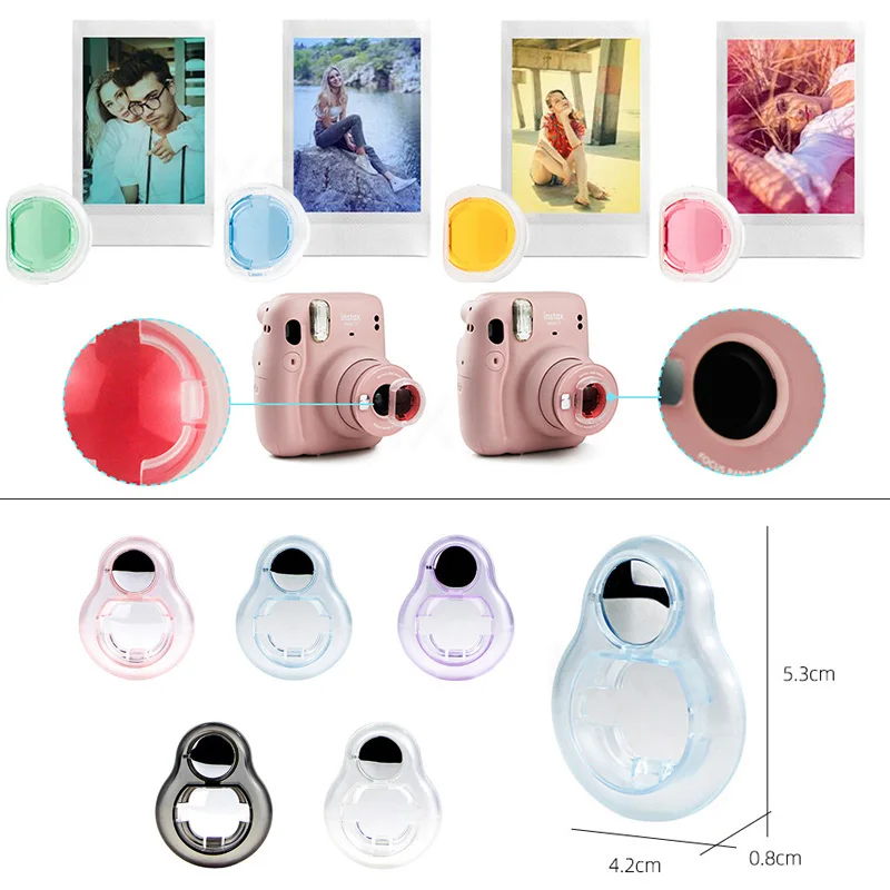 Новый комплект аксессуаров для камеры Fujifilm Instax Mini 11 включает в себя прозрачную