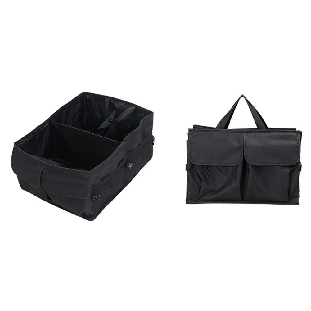 

Multi Compartments Trunk Container Portable Car Organizer Storage Holder Collapsible