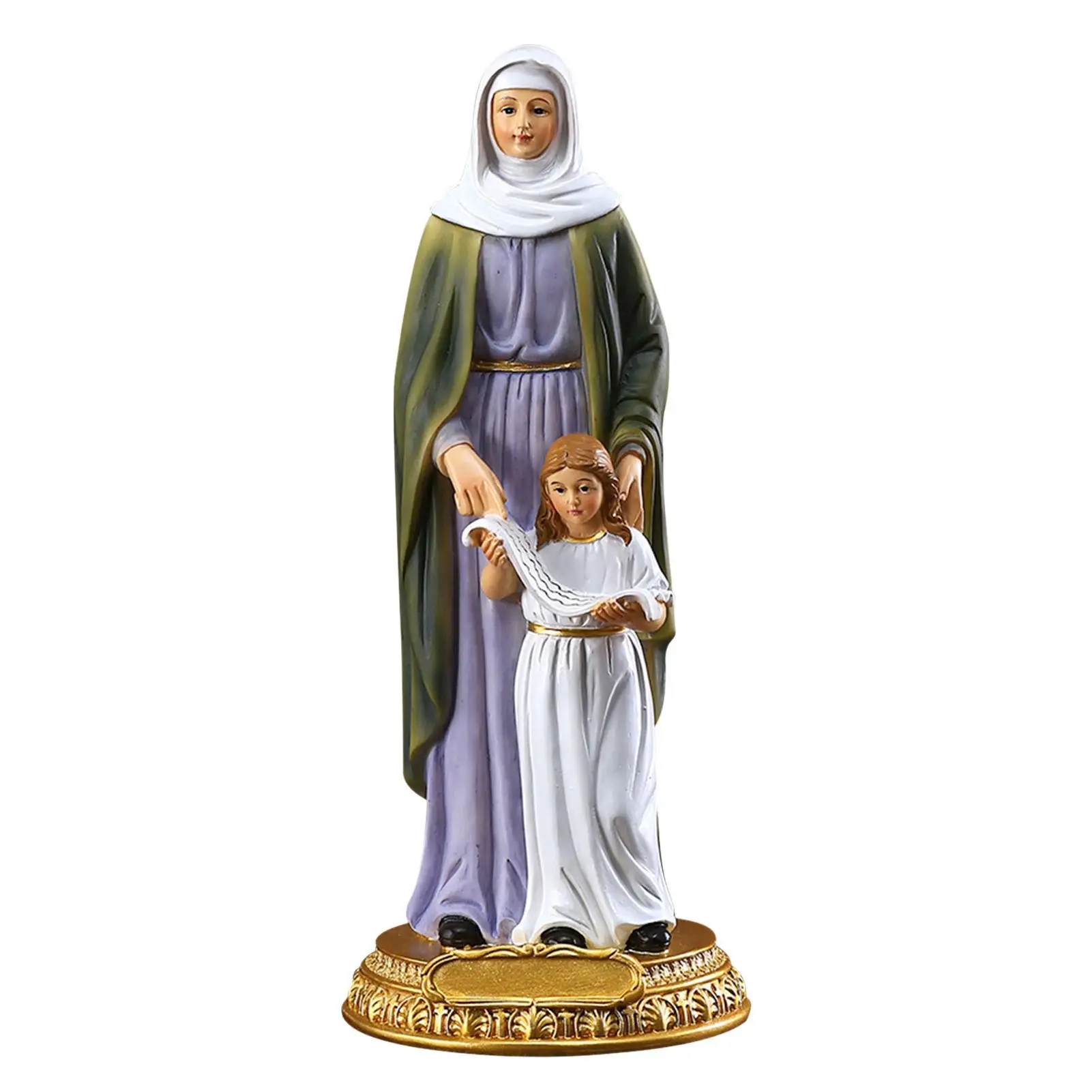 

Virgin Mary Statue-Catholic Blessed Mother Statues 8.46 Inch|Catholic Gift Resin Figurines|Suitable