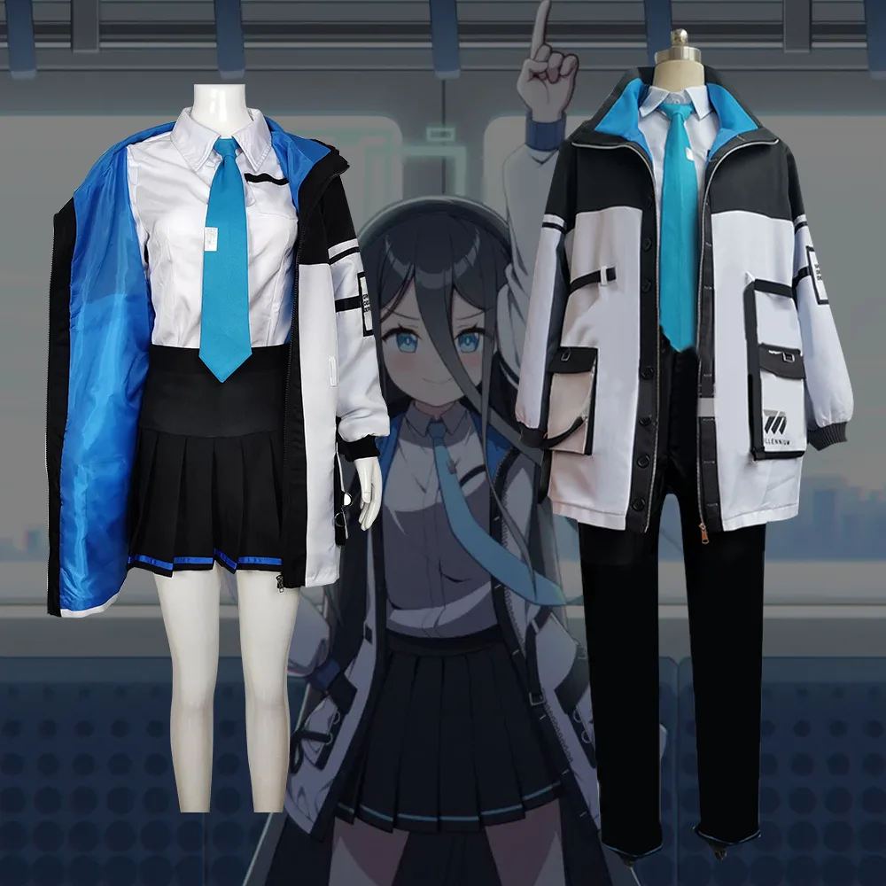 

Game Blue Archive Tenndou Arisu Anime Uniform Suit Jacket T-shirt Skirt Cosplay Costumes Woman Man Carnival Halloween Costumes