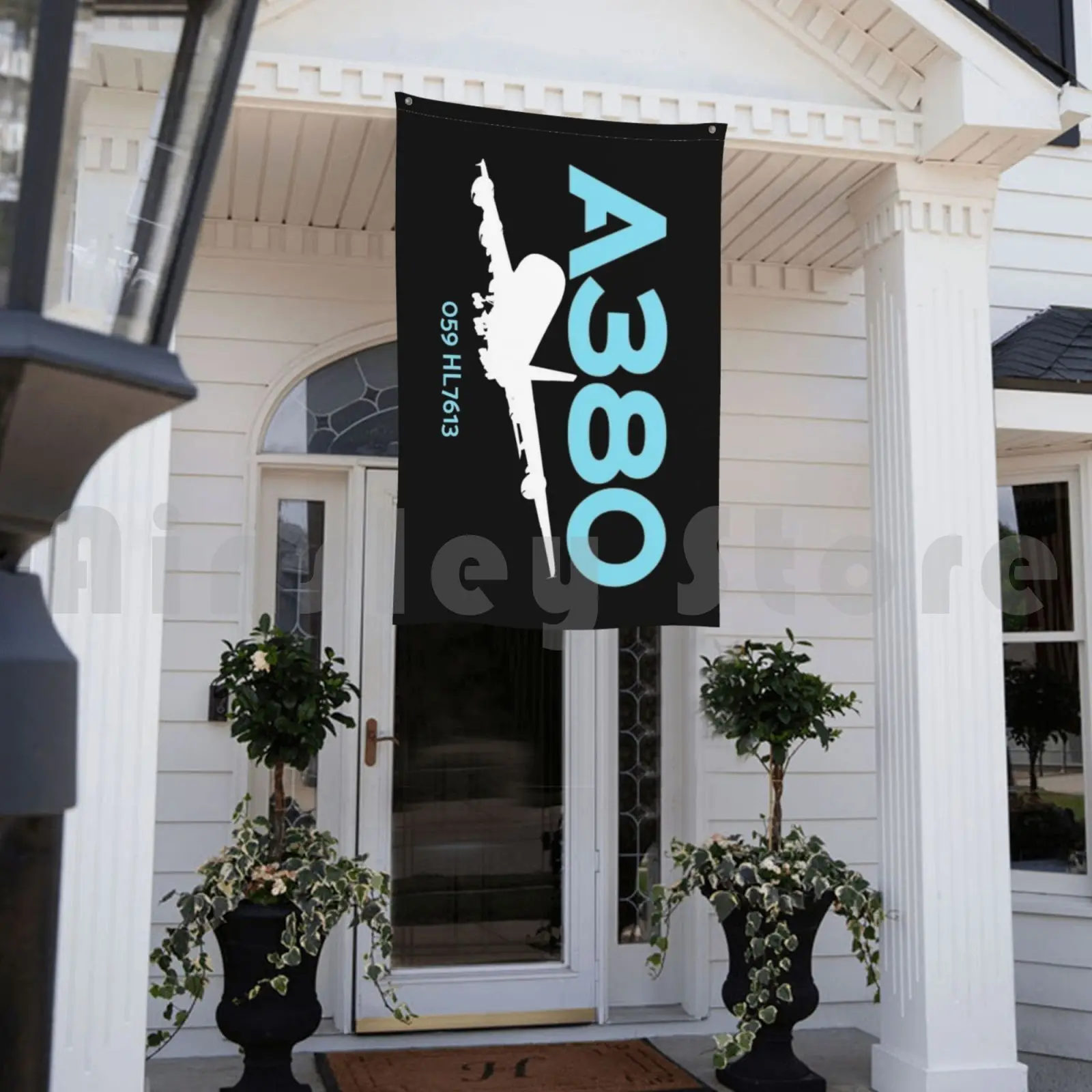 Внешний декоративный Автомобильный флаг из сеула арбус A380 059 Hl7613 (белый) аэробус Ke