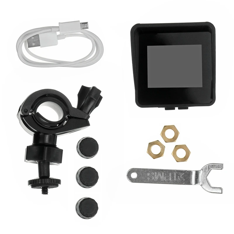 Беспроводная система контроля давления в шинах TPMS монитор с ЖК-дисплеем и 3