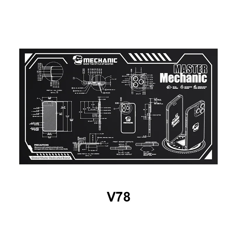 

MECHANIC V77 V78 Теплоизоляционный коврик для ремонта