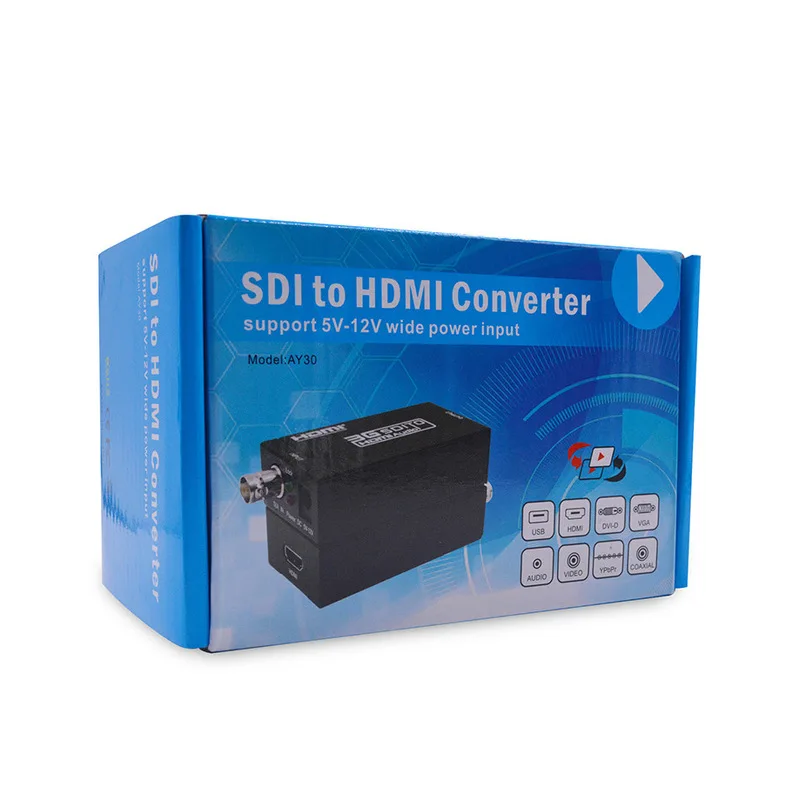 1080p To 3G-SDI 720p/1080i HD-SDI Converter Adapter 3G HDMI To SDI Converter Adapter with EU Power Supply enlarge