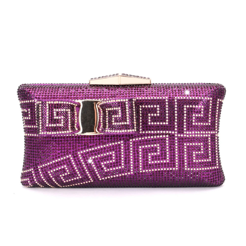 

2021 Italian Design Latest Lady'S Crystal Suitable For Attending Wedding Underarm Bag