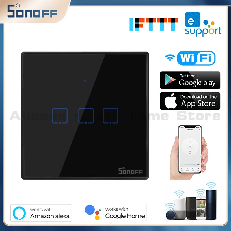 Смарт-переключатели SONOFF с поддержкой Wi-Fi и 3C-TX ячейками разделены на T3