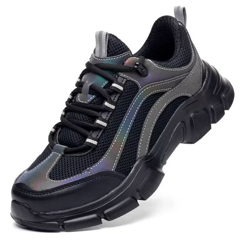 

Indestructible Safety Shoes Women Steel Toe Shoes Work Sneakers Men Puncture Proof Work Shoes Lightweight Work Safety Boots 2021