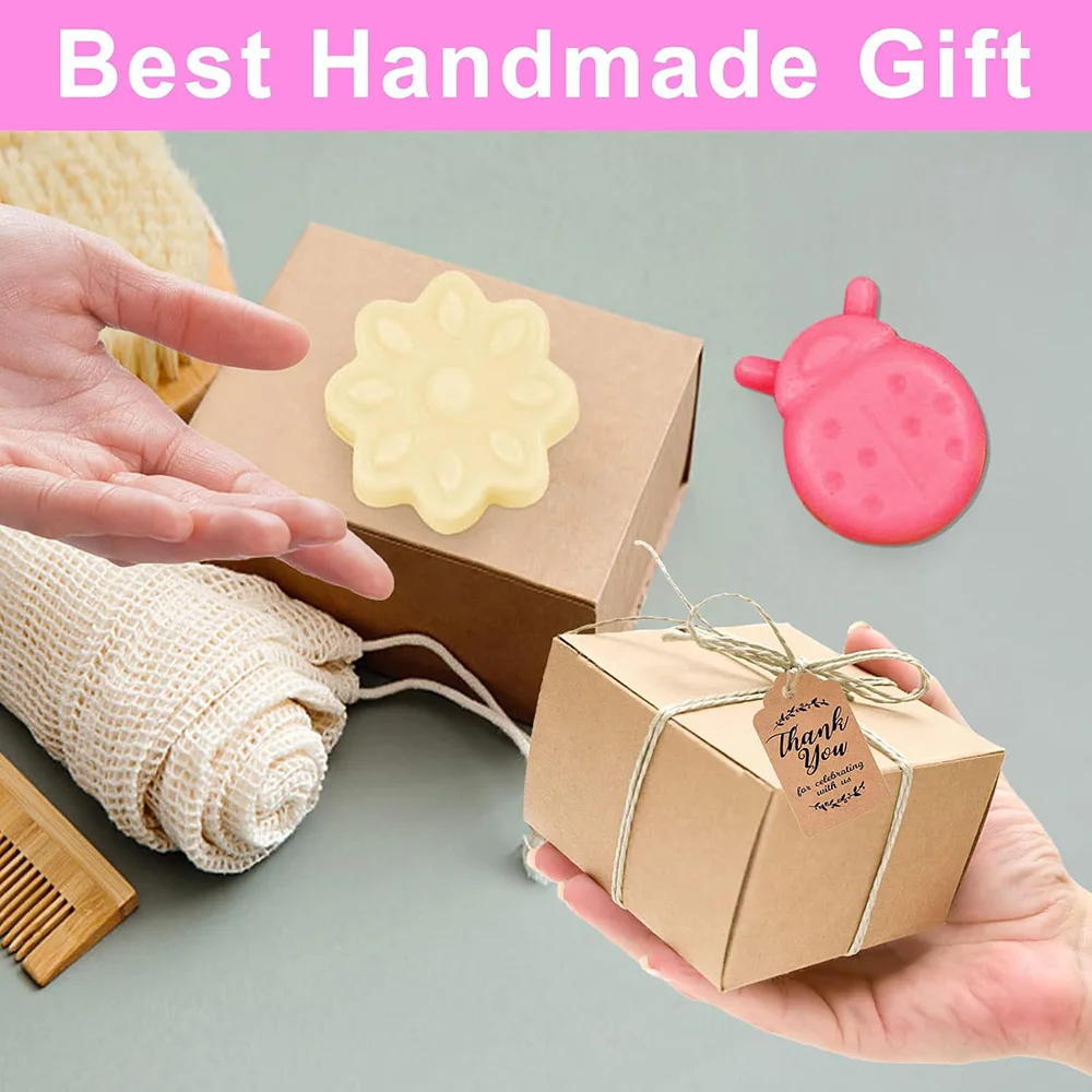 Силиконовая форма для конфет в виде насекомых, 6 ячеек, форма для выпечки в виде животных, бабочек, луны, звезд, пищевая форма для шоколада, льда, смолы, для творчества (art.: 3920daa44e449) - 3920daa44e449