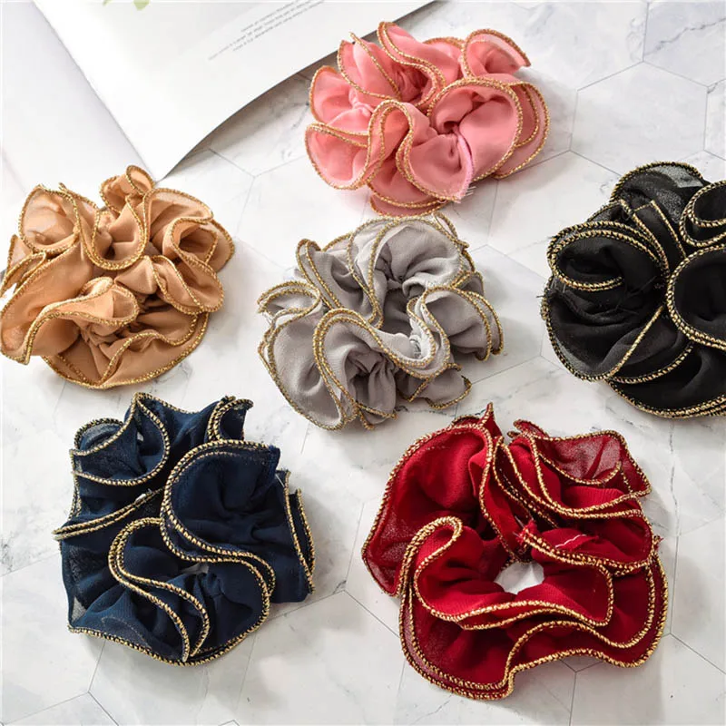 

6 шт./партия, женские эластичные резинки для волос