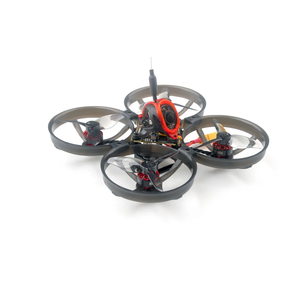 Фото Комплект рамы для микро-дрона HappyModel Mobula8 1-2S 85 мм Micro FPV Whoop с полетным контроллером X12 AIO, видеопередатчиком OPENVTX 400 мВт, приемником ELRS/FR-SLY и камерой Caddx 1200TVL EX1103 №3
