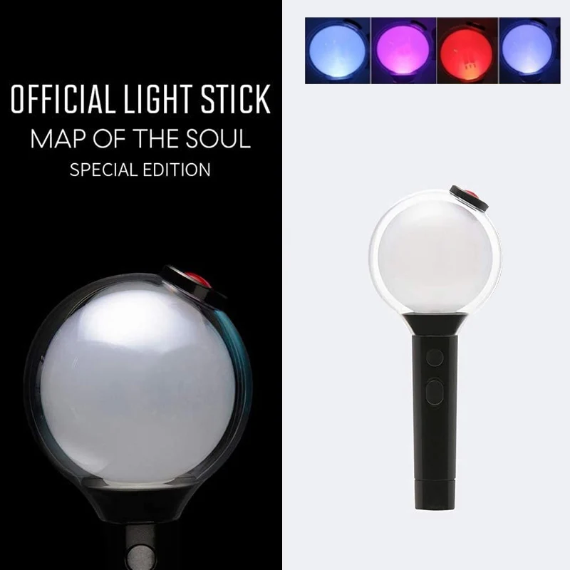 

Original Kpop Army Bomb LED Light Stick Bluetooth App Control Support Stick Bangtang Boys Music Concert Ambient Light For BTS