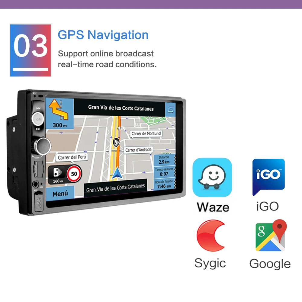 Автомагнитола 2 DIN Android CarPlay GPS мультимедийный плеер для Toyota Corolla 2003 2004 2005 2006 BYD F3 IPS