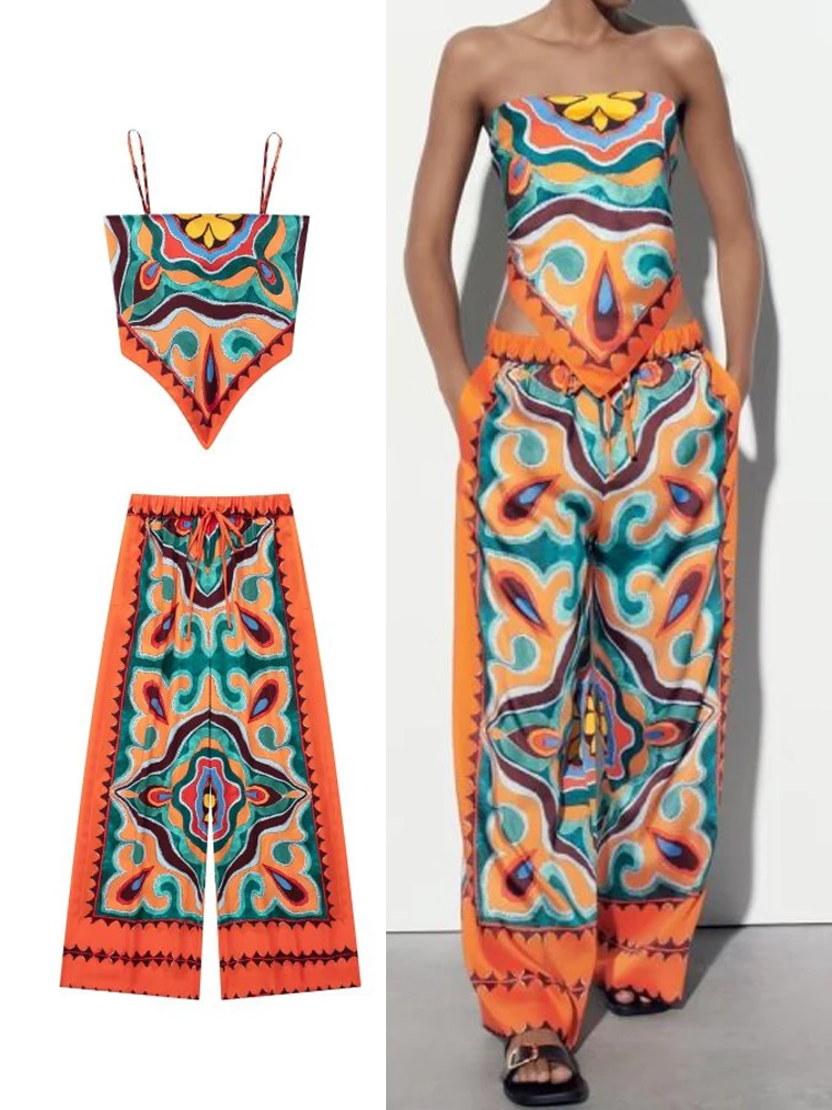 

Брюки женские атласные на шнуровке, с завышенной талией и боковыми карманами