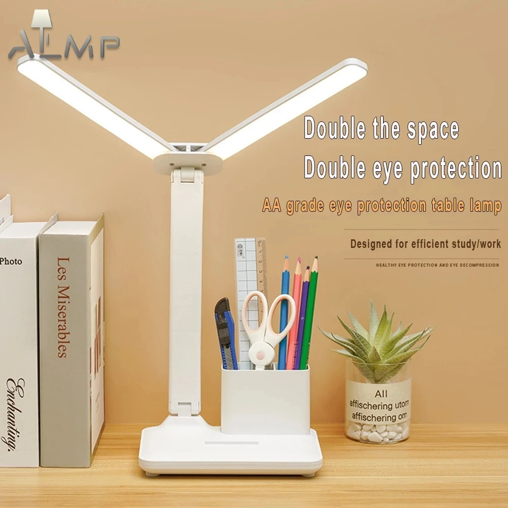 

Настольная лампа с сенсорным управлением, многофункциональный светодиодный складной светильник с защитой глаз, Современный осветительный...