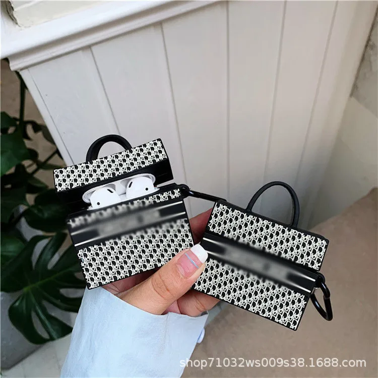 

Luxury Cute Cover for Airpods 3 Creative Handbag Case for AirPods Pro Apple Headphone Cover 3D Silicone Shells for Airpod 1/2