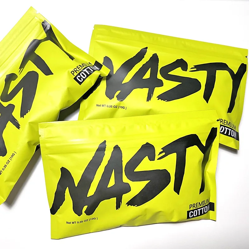 50 мешков премиум-качество отвратительный хлопок быстропоглощающий вейп бекона