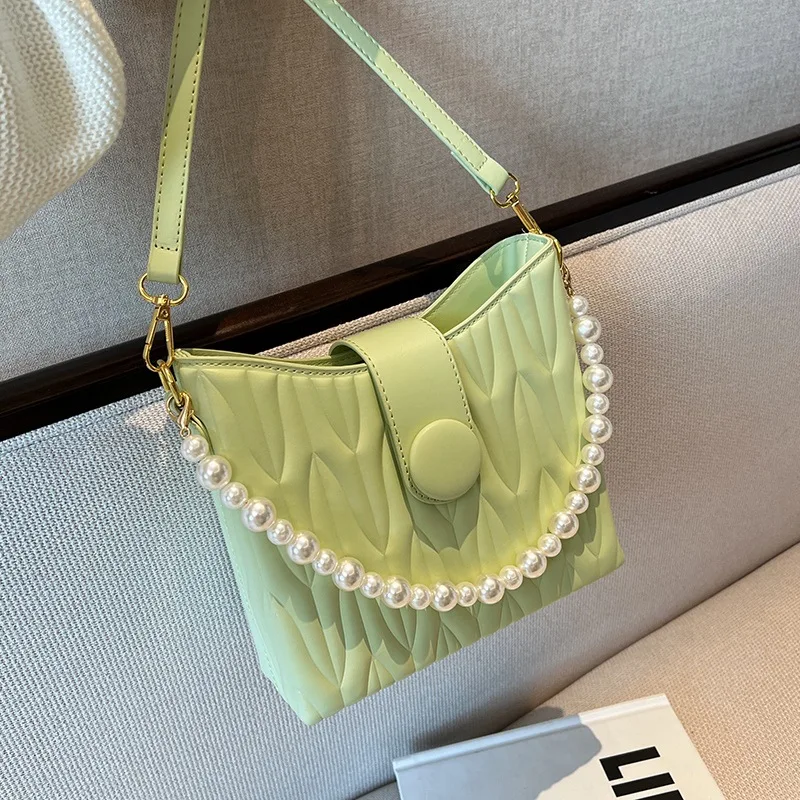 

2022 New Designer PU Leather Lady Handbags Large Capacity Sac Femme Shoulder Bag Female Tote Bag Shoulder Bag Bolso