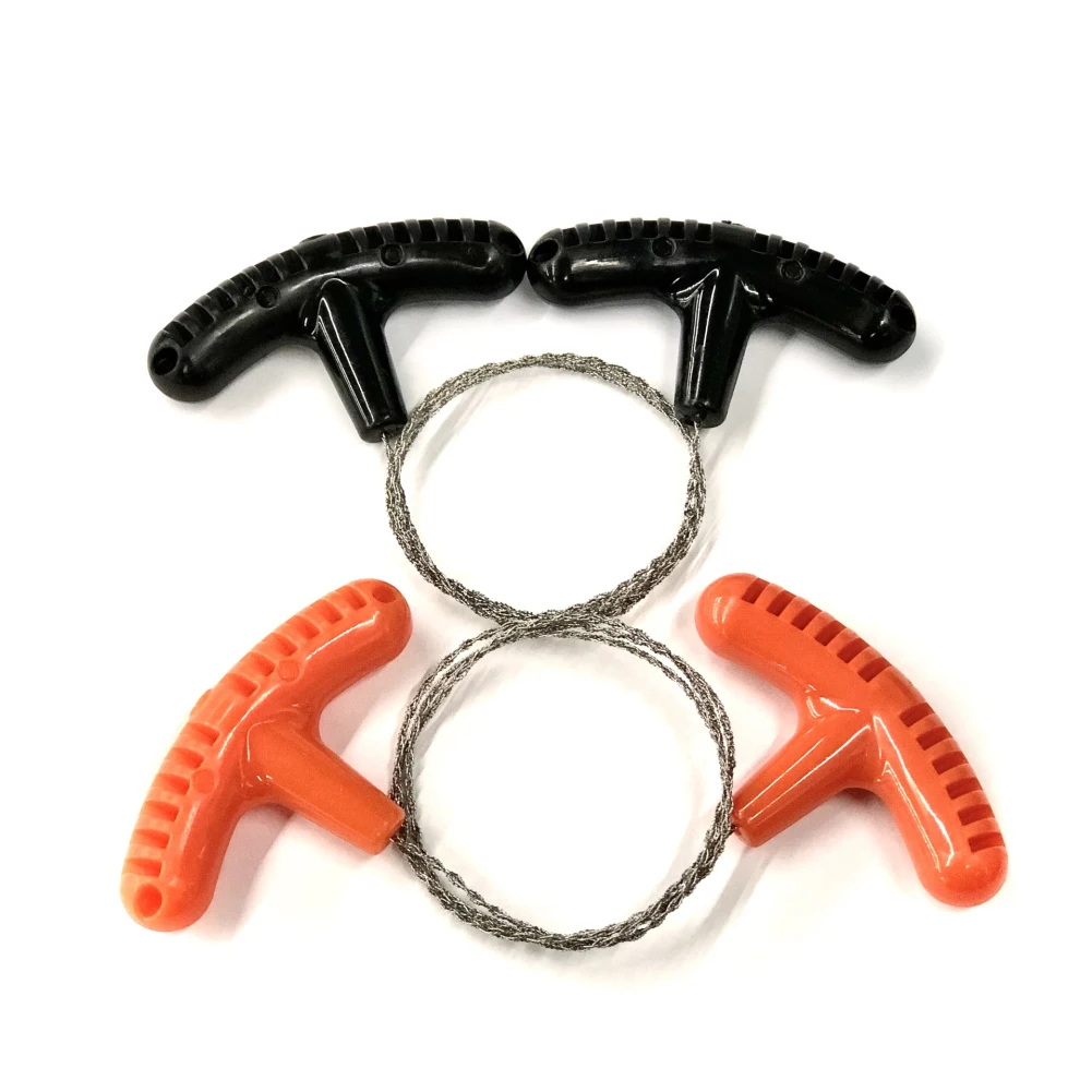

Outdoor Manual Steel Wire Saw Survival Tools Hand Chain Saw Cutter Portable Travel Emergency Gear Steel Wire Camping Equipment