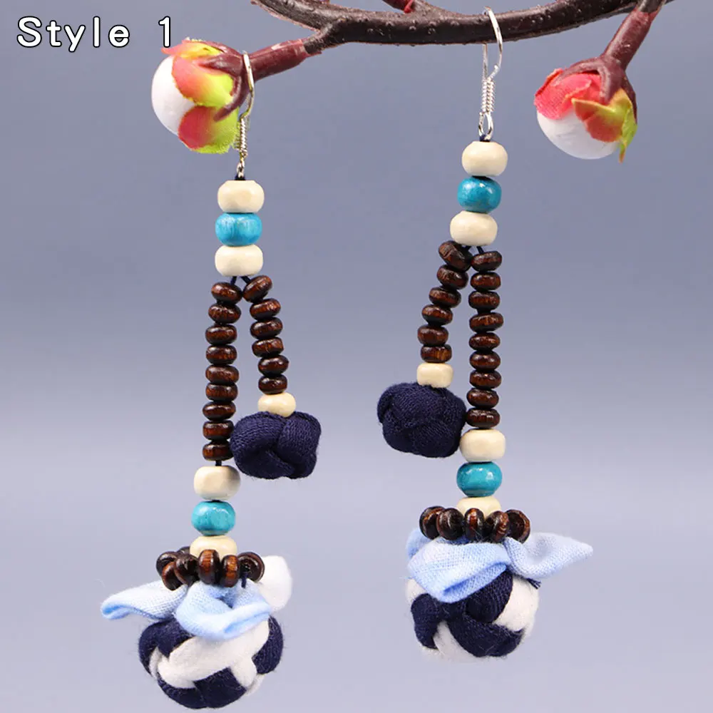 Винтажные этнические серьги для женщин 2024 трендовые очаровательные подарки