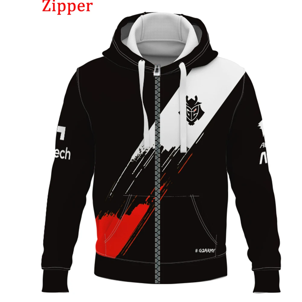 

Новинка, Спортивная Толстовка G2 для мужчин и женщин, свитшот с капюшоном, униформа для профессиональной команды, повседневная толстовка на молнии