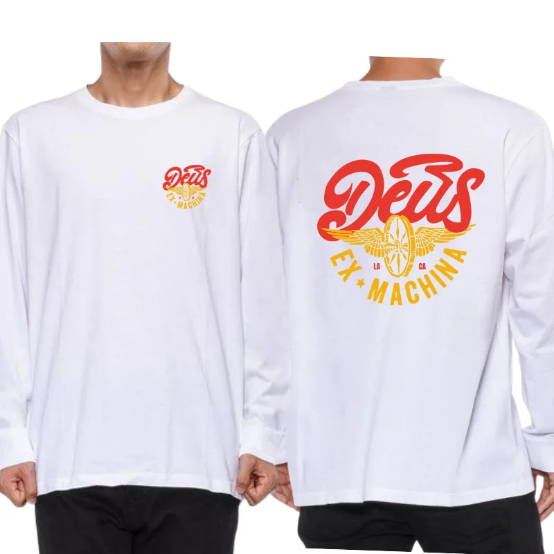 Новинка 2024 года DEUS EX MACHINA высококачественная хлопковая футболка большого размера