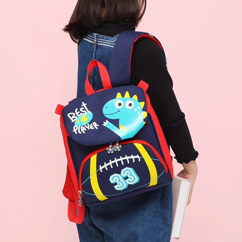 Children Cartoon Unicorn Dinosaur Small Backpacks In Kindergarten New Girl Boy Cute Fashion Anti Lost Schoolbags Drop Shipping