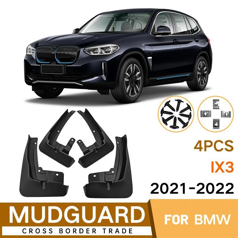 

Car Mudflaps For -BMW IX3 G08 2020 2021 2022 Mudguards Fender Flap Splash Guards Cover Mud Car Wheel Accessories