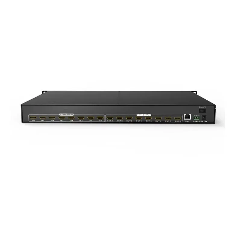 Фото Матричный видеопереключатель HDMI 4K 8x8, матрица HDMI ADI 8 входов/8 выходов, доступны модели 4x4, 8x8, 8x16, 16x16, 32x32, 36x36, 72x72 №4