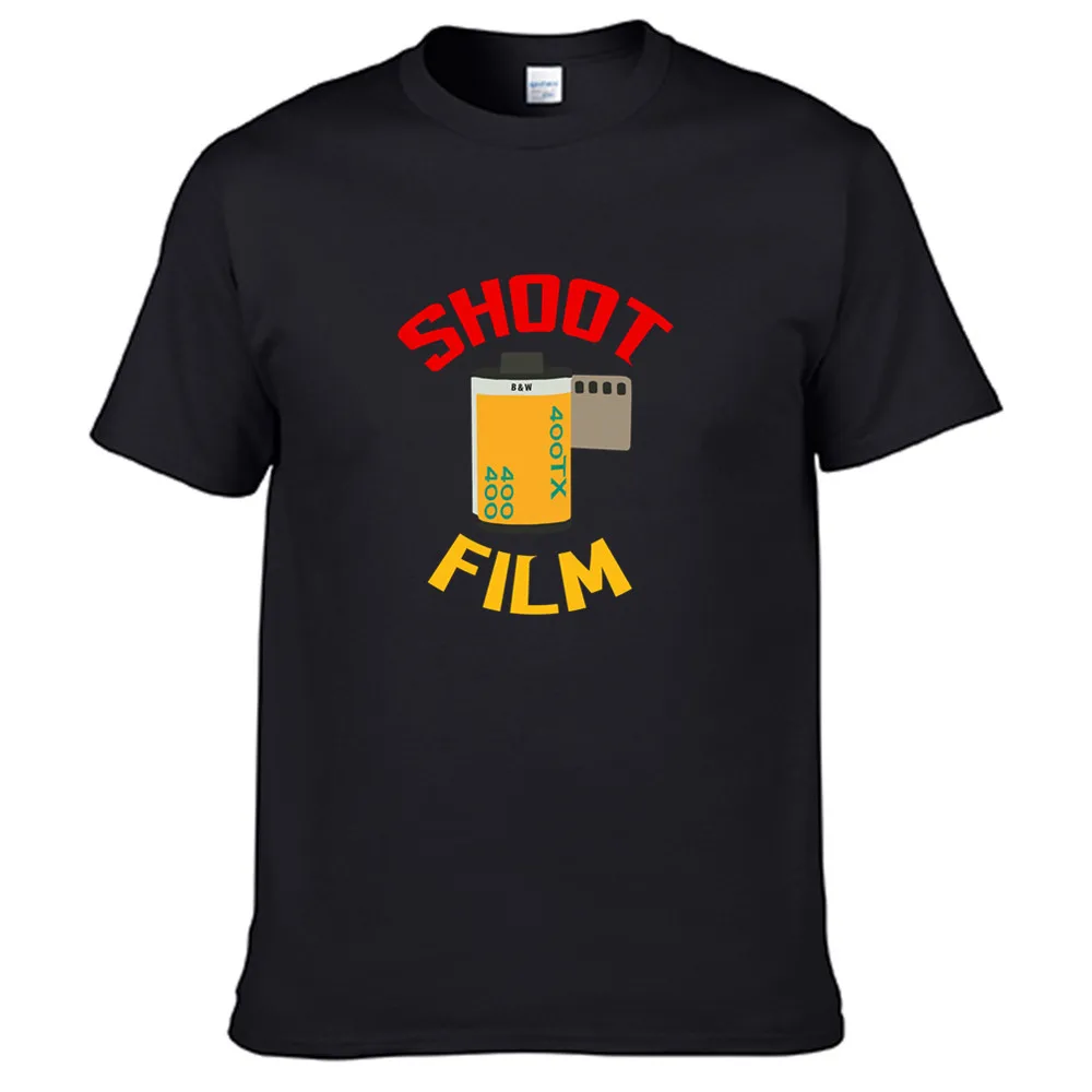 

2022 Shoot Film 400 Tx Summer Print T Shirt Clothes Popular Shirt Cotton Tees Amazing Short Sleeve Unique Unisex Tops
