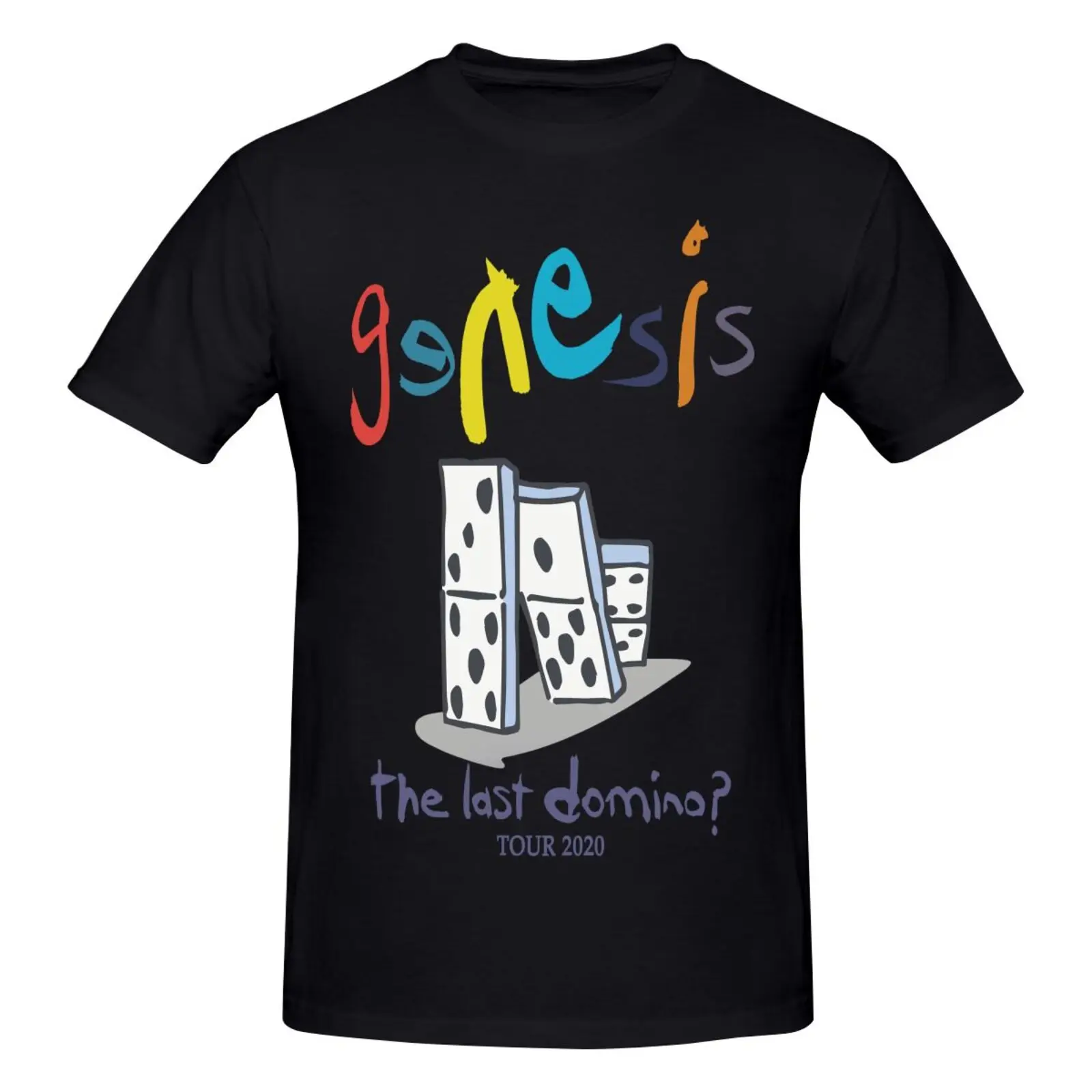 

Футболка Genesis The Last domintour 2020 для мужчин, Мужская хлопковая футболка, футболка, Мужская хлопковая футболка