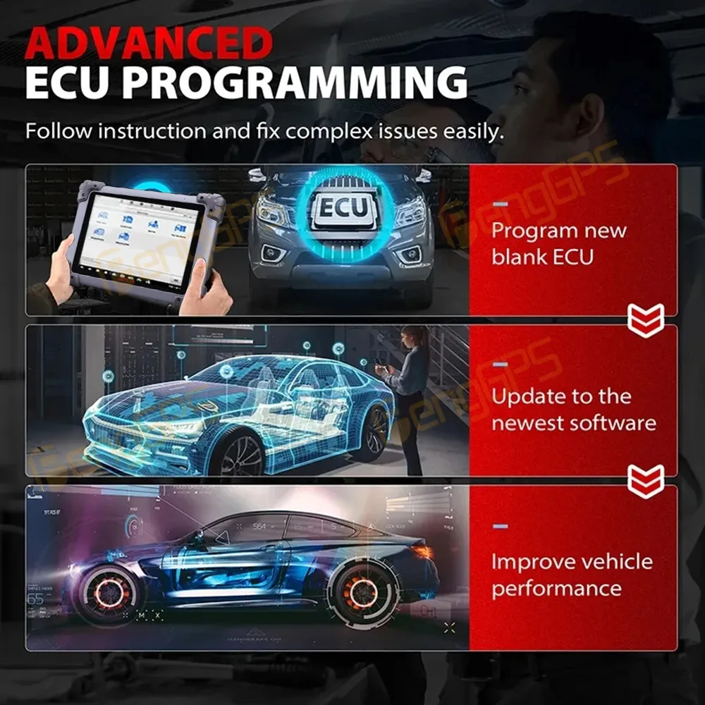 Автомобильный диагностический инструмент Autel MaxiSys Elite II Pro расширенное