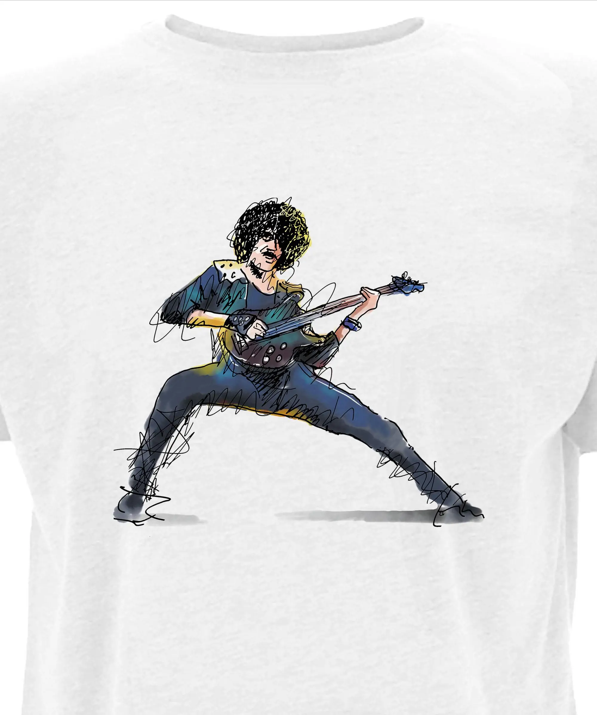 Футболка Phil Lynott тонкая футболка Lizzy мужская