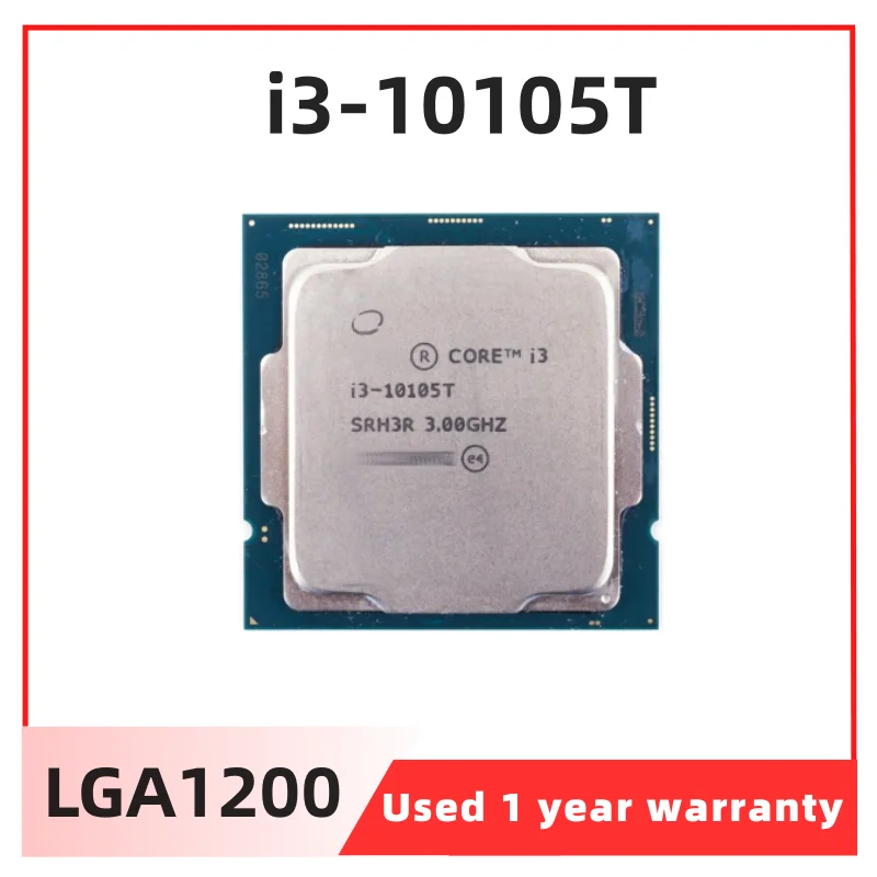 

Бывший в употреблении процессор Intel Core i3 10105T 3,0 ГГц четырехъядерный 8-поточный ЦПУ L3 = 6 Мб 35 Вт LGA 1200
