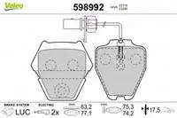 

Для 598992 ten brake BALATASI FISLI A4 S4 QUATTRO For