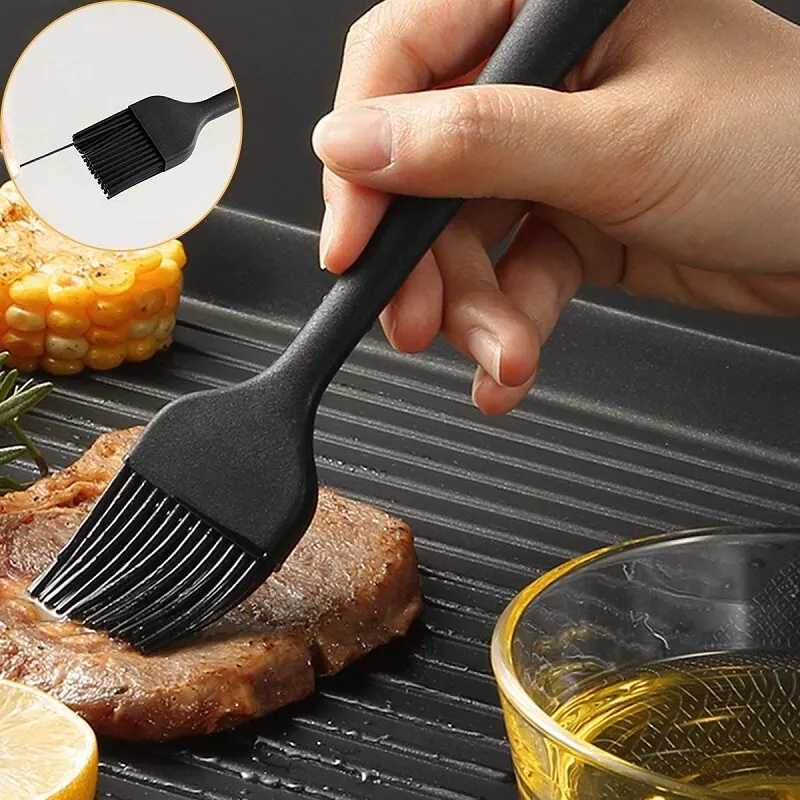 

Cake Baking Barbecue Brush Home DIY Silicone Tools Eco-friendly Bread Oil Cream Cooking Brush Silica Gel Brush Kitchen Tools