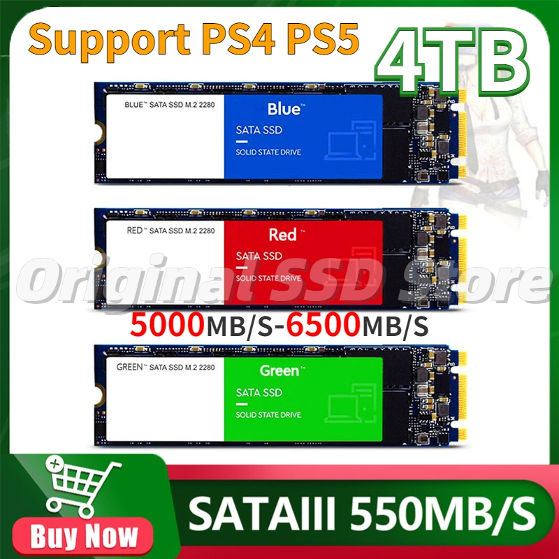 

M.2 4TB Hard Drive Disk Sata3 2.5 Inch 1TB Ssd TLC 500MB/s 2TB Internal Solid State Drive for Laptop and Desktop Ssd Nvme M2