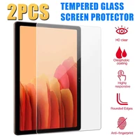 2pcs tempered glass for samsung galaxy tab a7 10 4 inch 2020 sm t500 t505 tablet screen protector cover 9h full coverage screen