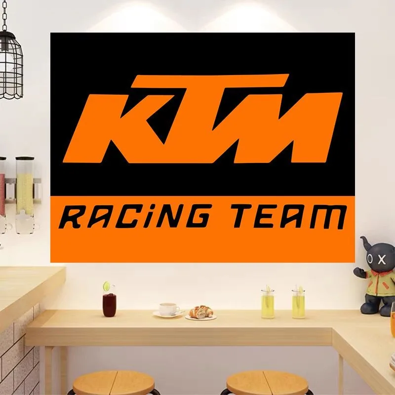Фото Флаг для мотоциклов KTM Duke ADV SW RC 125 200 390 690 790 990 1190 R, классический баннер из полиэстера с печатью, фоновая ткань №1