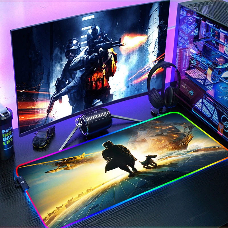 

Rgb-коврик для мыши со светодиодсветодиодный подсветкой