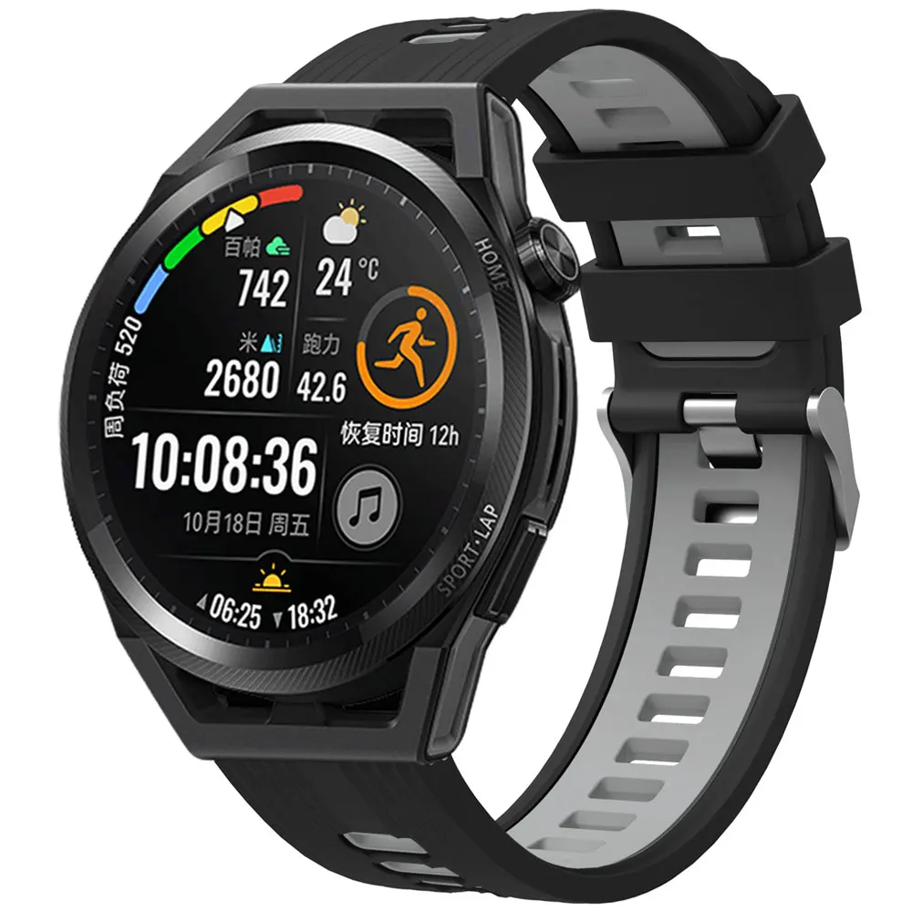 Original Silicone Watchband For Huawei watch GT Runner Smartwatch Strap For watch GT3 46MM 42mm GT2 Por GT Watchband Bracelet