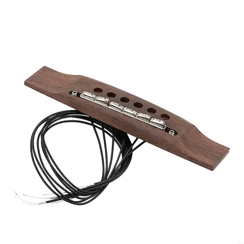 242F Активная акустическая гитара Пьезо мост для 6 струнных гитар с зернистостью