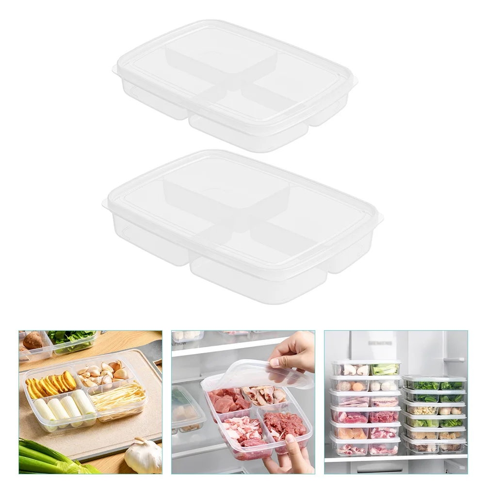 

2Pcs Fridge Cabinet Box Refrigerator Box Fridge Organizer Storage Box