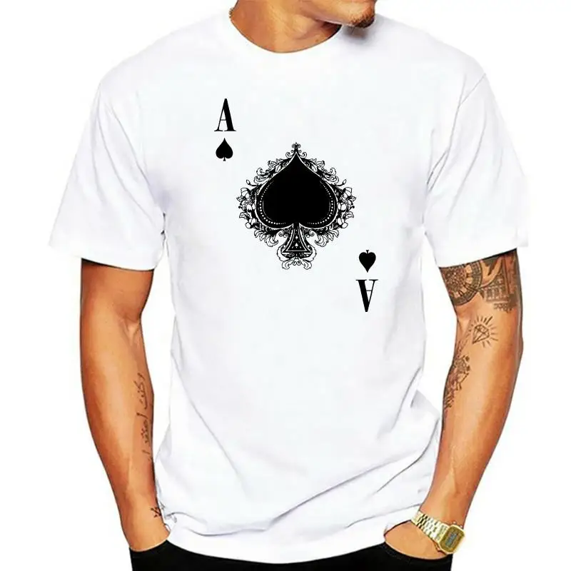

Ace Of Spades Iii футболка Spade Ace покерная карточка казино Las Karte Royal Hold Em