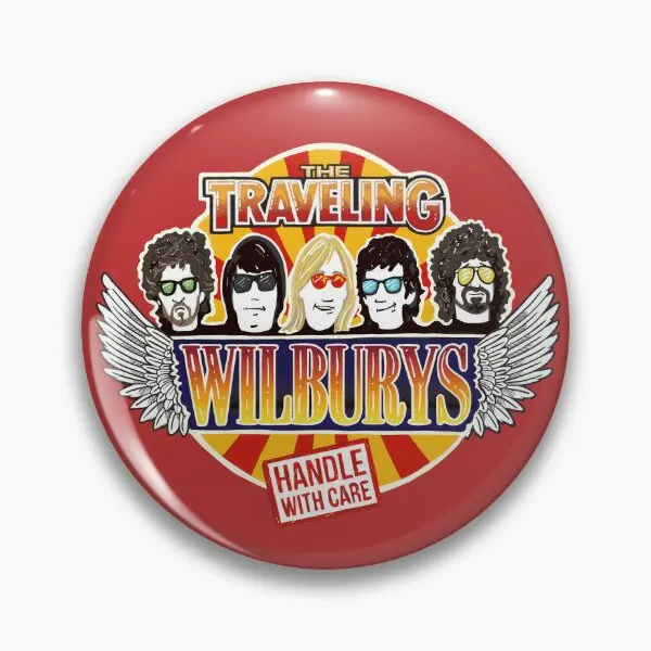 Путешествия Wilburys Ретро Винтаж Рок мягкая Кнопка булавка одежда женская шляпа