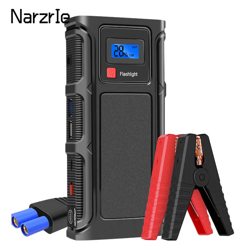 

Car Jump Starter Emergency Power bank 22000mAh 2000A Portable battery charger 12V Truck 6.0L/8.0L Auto Booster Starting Device